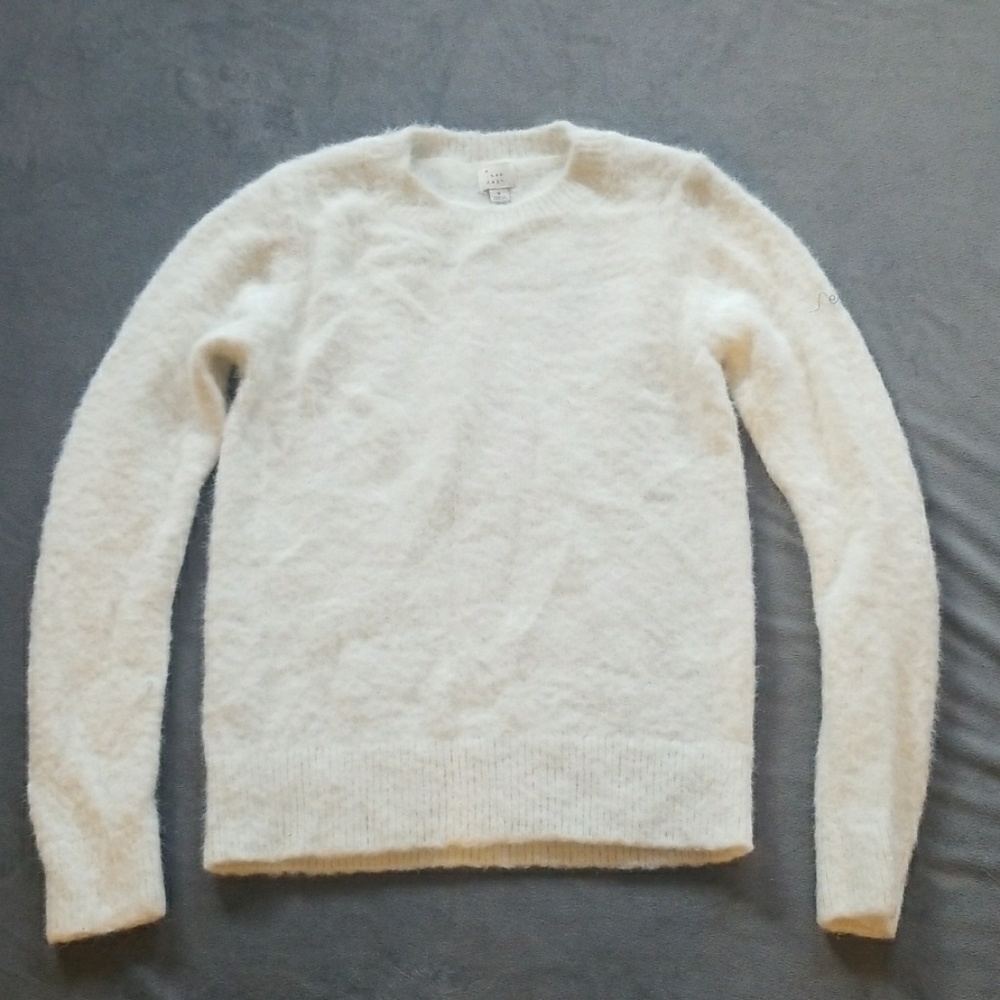 White sweater